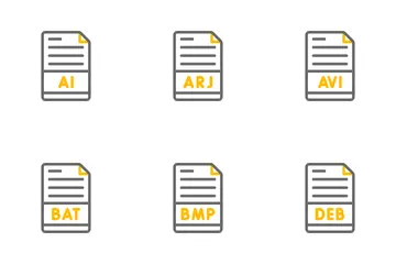 Type de fichier Pack d'Icônes
