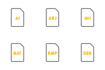 Type de fichier Pack d'Icônes