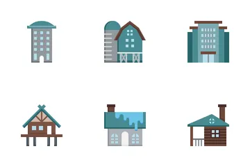 Type Houses Icon Pack