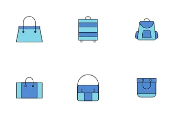 Type Of Bags Icon Pack