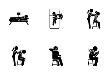 Type Of Massage Icon Pack