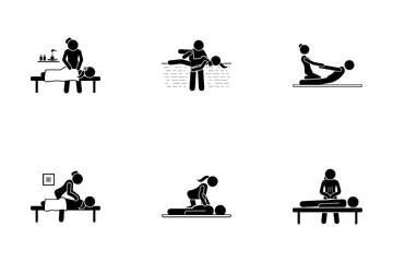 Type Of Massage Icon Pack