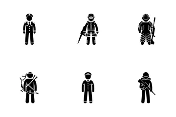 Type Of Soldier Icon Pack