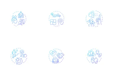 Types de psychothérapie Pack d'Icônes