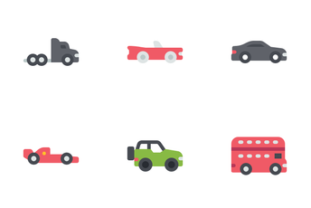 Types Of Cars Icon Pack