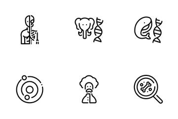 Types Of Science Icon Pack