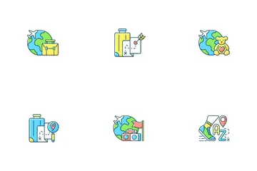 Types Of Travel Icon Pack