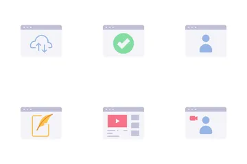 Types Of Website Icon Pack