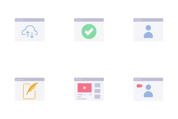 Types Of Website Icon Pack