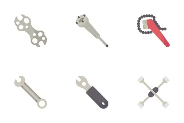 Types Of Wrench Icon Pack