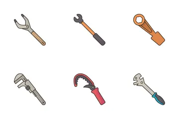 Types Of Wrench Icon Pack