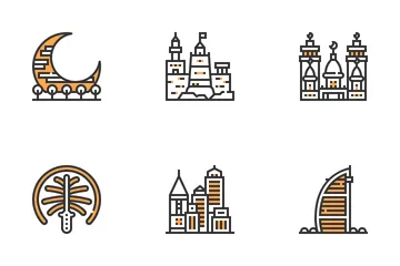 UAE Symbols Icon Pack