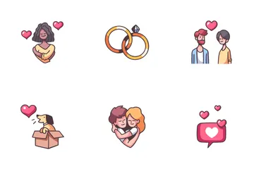 Über die Liebe Symbolpack