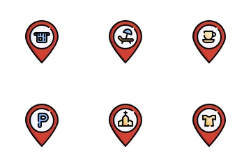 Ubicación del pin Paquete de Iconos