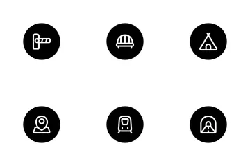 Ubicación y navegación Icon Pack