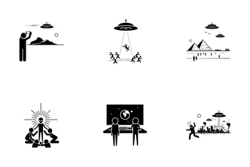 Ufo Invasion Icon Pack