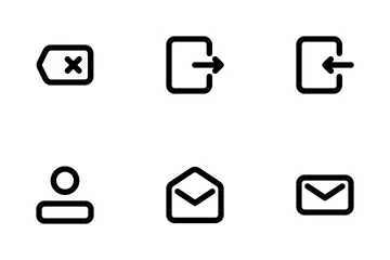 UI Message Line 1.0 Icon Pack