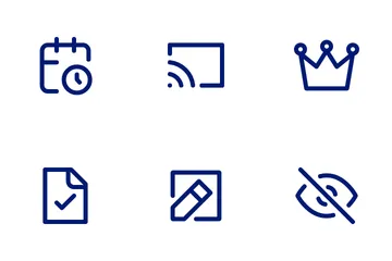 Ui & Basic Interface Symbol Icon Pack