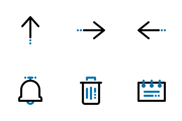 Interface de usuário essencial Pacote de Ícones