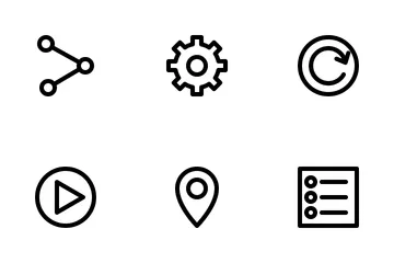 UI Outline Icon Pack
