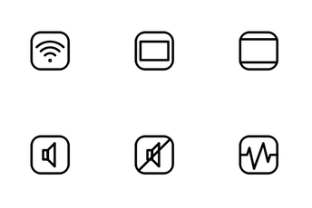 UI & UX Rounded Icon Pack