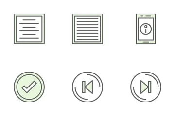 UI Wireframes Icon Pack