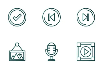 UI Wireframes Icon Pack