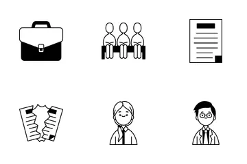 Unemployment Icon Pack