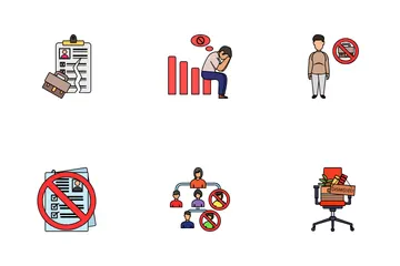 Unemployment Icon Pack