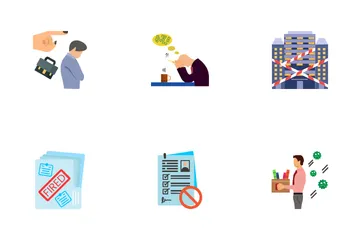 Unemployment Icon Pack