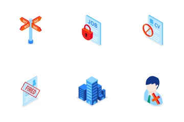 Unemployment Icon Pack