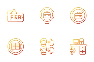 Unemployment Icon Pack