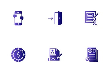 Unemployment Icon Pack