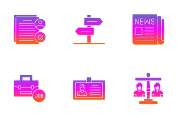 Unemployment Icon Pack