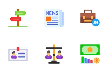 Unemployment Icon Pack