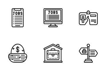 Unemployment Icon Pack