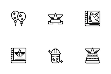 Unicornio Paquete de Iconos