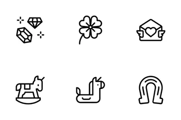Unicornio Paquete de Iconos