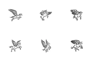 Unicornio Paquete de Iconos