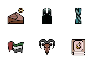 United Arab Emirates Icon Pack