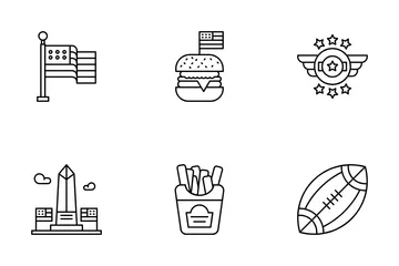 United States Of America Icon Pack