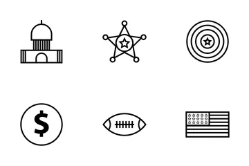 United States Of America Icon Pack