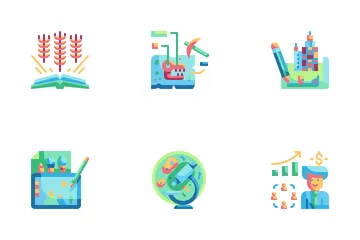 University Courses Icon Pack