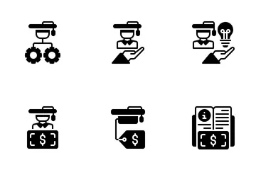 University Scholarships Icon Pack