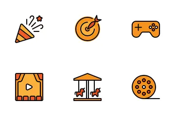 Unterhaltung Symbolpack