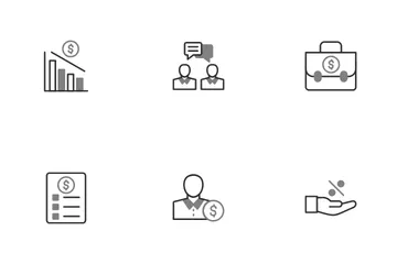 Unternehmer Symbolpack
