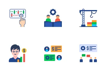 Unternehmer Symbolpack
