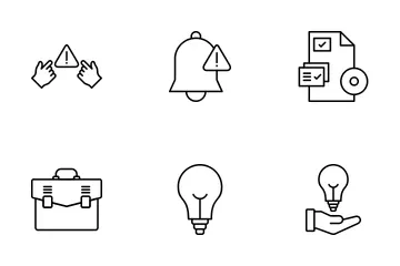 Unternehmer Symbolpack