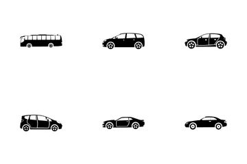 Urban City Transport Icon Pack