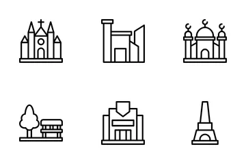 Urban Element Icon Pack